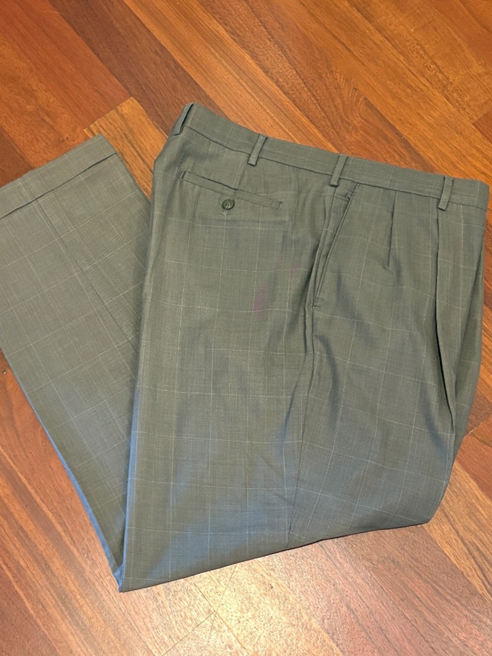 Louis Raphael Tailored Brown Dress Pants